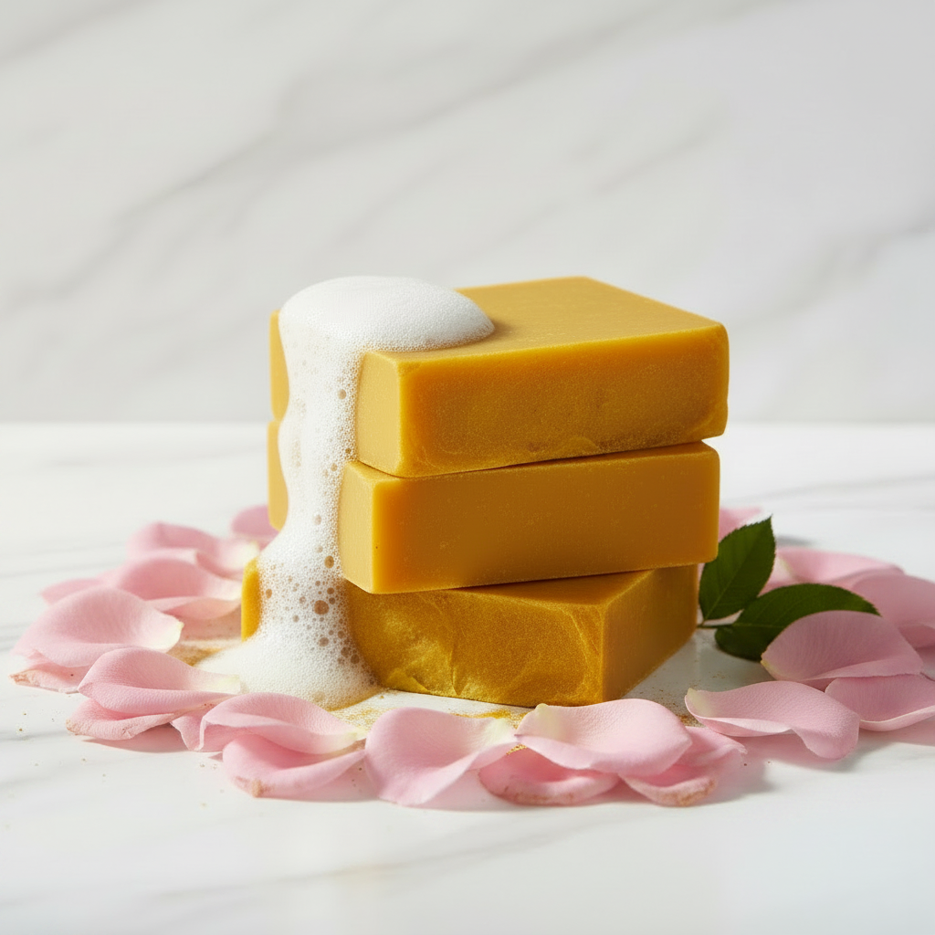 Turmeric Soap Stack - Petals Around